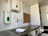 APPROX 12ft x 7ft BOSS CABINS SINGLE AXLE ANTI VANDAL WELFARE UNIT - 22