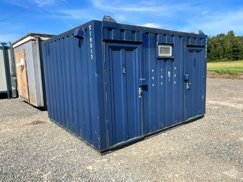 APPROX. 12ft x 10ft ANTI VANDAL COMBI TOILET BLOCK