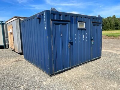 APPROX. 12ft x 10ft ANTI VANDAL COMBI TOILET BLOCK