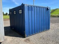 APPROX. 12ft x 10ft ANTI VANDAL COMBI TOILET BLOCK - 20
