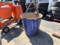 CONQUIP LARGE METAL BIN TO SUIT CRANE - 4