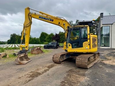 KOMATSU PC138US-11 14 TON ZERO TAIL EXCAVATOR