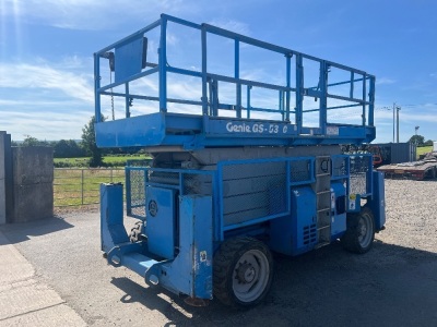 GENIE GS-5390 53FT DIESEL ROUGH TERRAIN SCISSOR LIFT