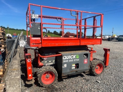 SKYJACK SJ6832RT 32FT DIESEL ROUGH TERRAIN SCISSOR LIFT