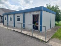 APPROX. 40ft x 20ft 4 BAY MODULAR BUILDING