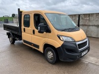 PEUGEOT BOXER 335 L3 2.2 BLUE HDI CREW CAB DROPSIDE 165