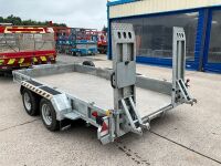 NUGENT 12ft 8" X 6ft7" 3.5 TON TWIN AXLE PLANT TRAILER - 8
