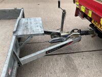 NUGENT 12ft 8" X 6ft7" 3.5 TON TWIN AXLE PLANT TRAILER - 15