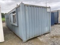 APPROX. 30ft x 10ft ANTI VANDAL WELFARE UNIT - 30