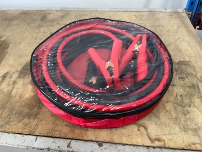 UNUSED HEAVY DUTY 3000AMP 6 METRE JUMP LEADS 