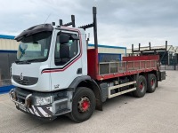 RENAULT PREMIUM 320DXI EURO 5 LANDER 6X4 26 TON POLE LORRY  - 3