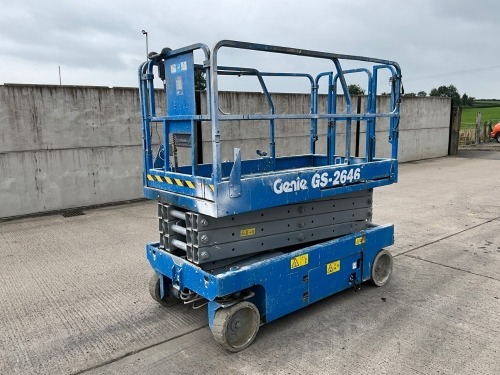 GENIE GS-2646 26FT BATTERY OPERATED SCISSOR LIFT