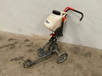 HUSQVARNA CONCRETE SAW TROLLEY