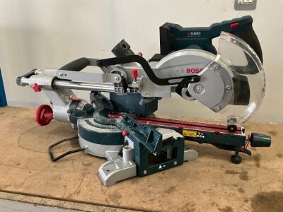 BOSCH PROFESSIONAL GCM18V-216D 18V CORDLESS MITRE SAW - UNIT ONLY 