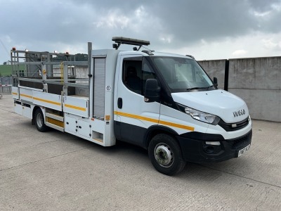 IVECO DAILY 70C18 7.2 TON TRAFFIC MANAGEMENT LORRY 
