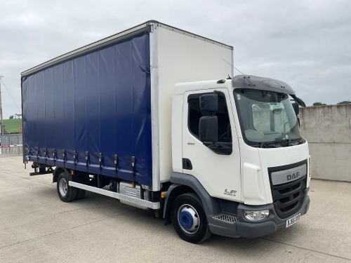 DAF LF180 EURO 6 7.5 TON 20FT CURTAINSIDER
