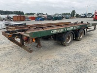 GRAFTON 18 TON 20ft x 8ft 2" TWIN AXLE DRAG TRAILER - 6