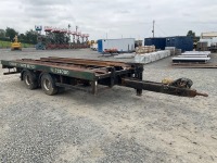 GRAFTON 18 TON 20ft x 8ft 2" TWIN AXLE DRAG TRAILER - 8