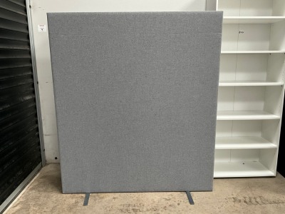 FREESTANDING ACOUSTIC OFFICE PARTITION SCREEN 1600X1800