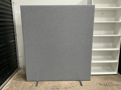 FREESTANDING ACOUSTIC OFFICE PARTITION SCREEN 1600X1800