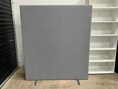 FREESTANDING ACOUSTIC OFFICE PARTITION SCREEN 1600X1800