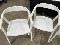 4No. DINING CHAIRS - 3
