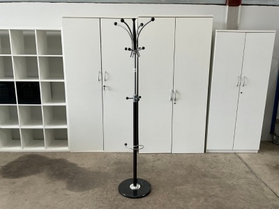 COAT STAND WITH UMBRELLA HOLDER