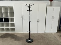 COAT STAND WITH UMBRELLA HOLDER