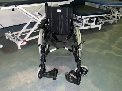 INVACARE ACTION JUNIOR WHEELCHAIR - INCOMPLETE