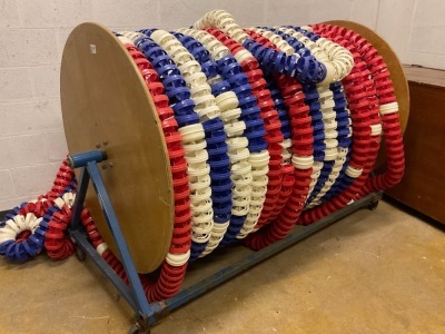 RACING LANE STORAGE REEL & FLOATING LINES