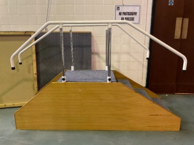 ADJUSTABLE PHYSIOTHERAPY & REHABILITATION STEPS