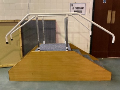 ADJUSTABLE PHYSIOTHERAPY & REHABILITATION STEPS