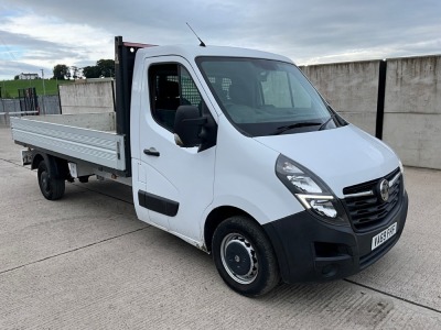 VAUXHALL MOVANO 3500 L3 H1 2.3TD 135 FWD DROPSIDE PICK UP