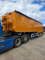 FRUEHAUF 39 TON TRI AXLE PLANK SIDE TRI AXLE ALUMINIUM TIPPING TRAILER - 7