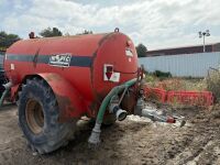 HI-SPEC VT2000 2000 GALLON SINGLE AXLE SLURRY TANKER - 2