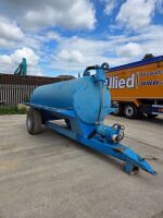 APPROX. 1000 GALLON SINGLE AXLE WATER BOWSER - 4
