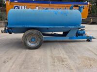 APPROX. 1000 GALLON SINGLE AXLE WATER BOWSER - 5