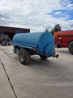 APPROX. 1000 GALLON SINGLE AXLE WATER BOWSER - 7