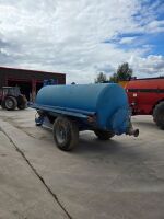 APPROX. 1000 GALLON SINGLE AXLE WATER BOWSER - 8
