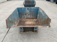 CONQUIP AUTOLOCK FORKLIFT TIPPING SKIP (BLUE) - 2