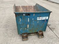 CONQUIP AUTOLOCK FORKLIFT TIPPING SKIP (BLUE) - 7