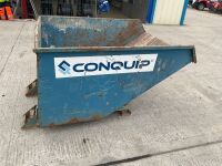 CONQUIP AUTOLOCK FORKLIFT TIPPING SKIP (BLUE) - 9