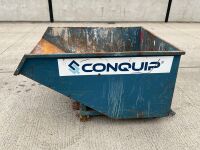 CONQUIP AUTOLOCK FORKLIFT TIPPING SKIP (BLUE) - 5
