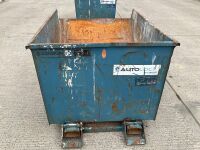 CONQUIP AUTOLOCK FORKLIFT TIPPING SKIP (BLUE) - 7