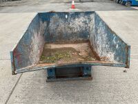 CONQUIP AUTOLOCK FORKLIFT TIPPING SKIP (BLUE) - 2