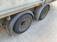 IFOR WILLIAMS 16ft X 6ft 7" TWIN AXLE DROPSIDE BUILDERS TRAILER - 10