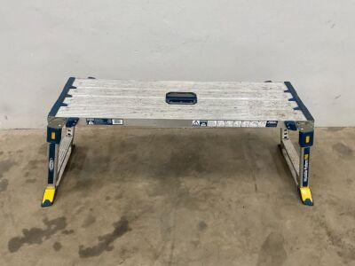 WERNER ALUMINIUM FOLDABLE WORK PLATFORM