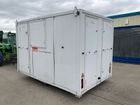 PORTAKABIN APPROX. 11ft 8" X 7ft 6" SINGLE AXLE TOWABLE WELFARE UNIT - 6