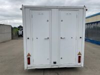 PORTAKABIN APPROX. 11ft 8" X 7ft 6" SINGLE AXLE TOWABLE WELFARE UNIT - 7