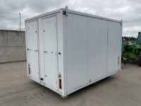 PORTAKABIN APPROX. 11ft 8" X 7ft 6" SINGLE AXLE TOWABLE WELFARE UNIT - 8